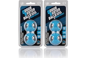 Odour Buster Balls - Ultimate Sneaker Deodoriser & Freshener - Fresh Scent for Shoes & Bags - By Crease Protect (2 Packs)