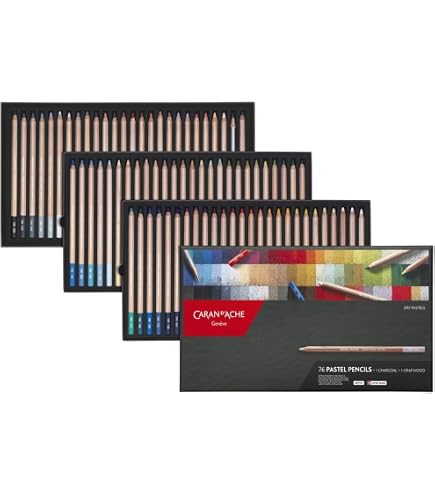Caran D'Ache Pablo Matite Colorate 12 Pezzi - Legno Cedro FSC, Qualità Artista, Mina 3.8 Mm - 2