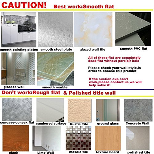ARCCI Seifenablagen Seifenschale, Saugnapfhalterung, Edelstahl Rostfrei, Glänzend - 6