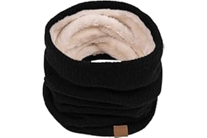 Justay Sowarm Zimowy szal męski, szal męski, zimowy wąż na szyję, na narty, szal kominowy, szal typu pętla, ocieplacz na szyję, szal polarowy dla mężczyzn i kobiet, do uprawiania sportu na świeżym