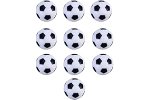 Istloho 10 x piłeczki stołowe, akcesoria do piłki nożnej, mini piłeczki do piłkarzyków, piłki do gry w piłkarzyki, dla dzieci i dorosłych, prezent na przyjęcie urodzinowe, 32 mm