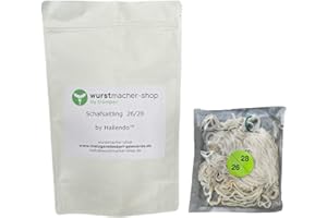 Schafsaitling Saitling Schafsdarm Kaliber 26/28 füllfertig 1A im Beutel 91,4 Meter | wurstmacher-shop by trümper HALLENDO®