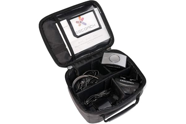 Ceecoach Sac de Rangement pour jusqu'à Quatre appareils Noir Taille Unique