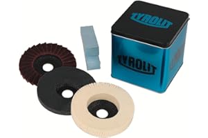 TYROLIT Kit per lucidatura Premium 115 x 105 x 22.2 mm, confezione da 1