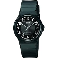 Casio Orologio Donna Analogico Al Quarzo - Cinturino In Plastica Nera, Quadrante Nero, Impermeabile 3 Bar - Modello LQ-24B-1BEF - Foto 6