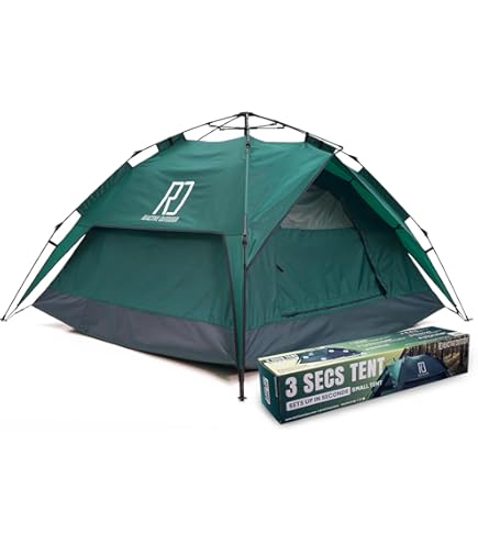 amflip camping zelt Tent Automatic 3 Man Person Instant Tent Pop Up Ultralight Dome Tent 4 Seasons Waterproof & Windproof Camping Tent with Removable Outer Tarpaulin, Double Layers (Grey) Sports & Outdoors Size:SM/8 11 Desert Camping Hacks link_https://youtu.be/BmghCgCPVsM?si=FZPbTt9zk0ykuZFb
