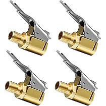 Buses Gonflage Pneus 2-en-1 - Connecteur Valve 7mm Dégonflage + Tuyau 17,5cm