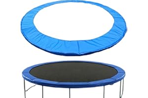 SIUWDDEE Cuscino Di Protezione Del Trampolino,Ø 180 240 306 Cm Copertura Bordo Imbottitura Protettiva Per Cornice Trampolino Bordo Protezione,Resistente Ai Raggi UV, Antistrappo