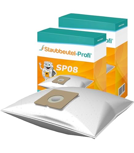 PakTrade 10 Sacchetti per Aspirapolvere + Filtro per Silva Homeline BS 700 A 700 W Grün