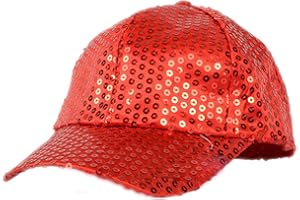 Steellwingsf Femmes Hommes Paillettes Paillettes Casquettes De Baseball Snapback Chapeaux Partie Extérieur Réglable