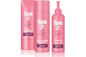 Plantur 21#longhair Shampoo Conditioner and Hair Serum for Long and Brilliant Hair | Complete Set Improves Hair Growth and Repairs Stressed Hair | No Silicones