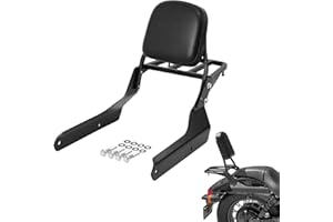 TCMT Rückenlehne Sissy Bar + Gepäckträger Passend Für Honda Shadow Phantom 750 VT750C2B 2010-2019 Spirit 750 VT750C2 2007-2014