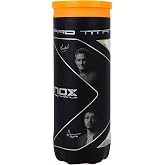NOX Bote de 3 Pelotas de p&aacute;del Pro Titanium
