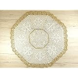 Häkeldeckchen Deckchen Tischdeko Weihnachtsdeko Ø 55cm