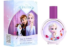 KP PHARMA Disney Frozen Children Eau de Toilette Natural Perfume Spray, Vegan and Dermatologically tested EDT Spray for Kids - Safe Daily Fragrance Gift, 30ml