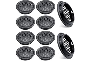 CHENYU 10 sztuk Okrągły Wentylacja Grille 35MM, Powietrza Kratki Wentylacyjne, do Kuchni, Szafy, Szafa