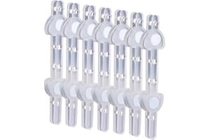 GOSKNOR Lot de 7 Paires Boutonnière Aimantée, Aimants pour Boutonnière Florale Attaches Magnétiques pour Corsage de Mariage Accessoires de Fabrication de Corsage de Mariée