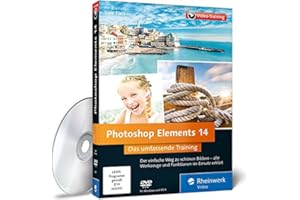 RHEINWERK VERLAG Photoshop Elements 14 - Die verständliche Video-Anleitung für perfekte Fotos - auch ohne Vorkenntnisse: Fotoimport, Schnellkorrektur, Detailbearbeitung im Expertenmodus und Präsentation als Diashow, Fotobuch oder Webgalerie