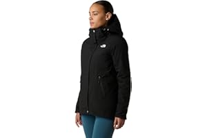 THE NORTH FACE - Chaqueta Aislante Inlux para Mujer- Impermeable, Transpirable - TNF Black
