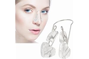 LEVIOC'S Nose Shaper Clip, Nose Straightener for Wide Noses, Safety Silicone Nose Beautifier, Nose Height Lifter Nose Slimmer for Women, Men and Young Girls