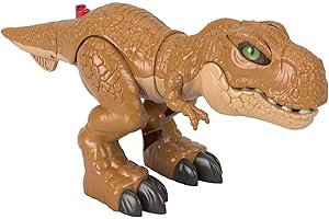 Fisher-Price Imaginext Jurassic World T-Rex, Dinosaurio de Juguete con Movimientos, Regalo para niños +3 años (Mattel HFC04)