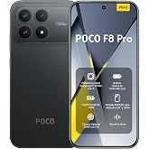 XIAOMI POCO F8 Pro Smartphone 12+256GB Black Hypercharge 100W | 50MP Triple Camera with OIS, 6.59" 120Hz AMOLED Display, Snap