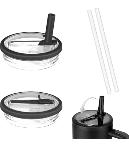 POFET 4er Set Becherdeckel 20 Unzen - Schiebedeckel Für Trinkbecher