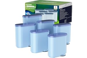 ARETHONE Wasserfilter Kaffeevollautomat für Philips Aqua Clean CA6903/10 & CA6707/20, Kompatibel mit Saeco und Philips Aquaclean Latte Go Filter, Reduziert Verunreinigungen (6 Stück)