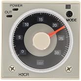 Time Relay, H3CR-A 100-240VAC 100-125VDC 11-Pin 0.5S-300H Control Knob Time Relay Delay Timer for Remote Control, Communicati