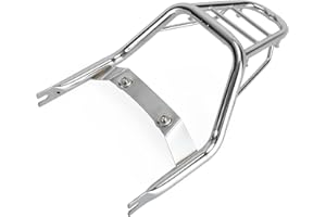 Areyourshop Chrome Rear Luggage Carry Rack Fit for Ho-nd-a Z 125 Z125M Z125MA Monkey 125 2018 2019 2020 2021 2022