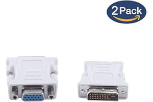 YSJJZRL superior ZRL® DVI-I 24+5 Broches DVI mâle vers VGA Adaptateur vidéo convertisseur vidéo pour PC Portable