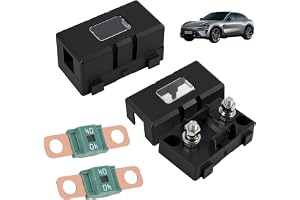2 stycken 40A Midi skruvsäkringar och 2 stycken ANS säkringshållare, Midi säkringshållare, Midi säkringsset, 12V-58V högspänn