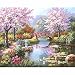 Produktbild rawuin Sakura Baum DIY Malen nach Zahlen Kit Digitales Ölgemälde Leinwand Art Home Decor (# 288)