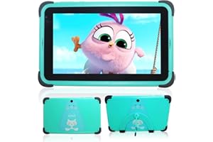 weelikeit Tablette pour Enfants 7 Pouces, Android 11 Tablette pour Les Enfants, 2GB RAM 32GB ROM Tablette avec GMS Certified, Parental Control, WiFi, Built in Case (Green)