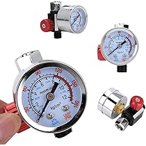 Regolatore Di Pressione Aria Per Pistola A Spruzzo - 1/4" G, Accessorio Pneumatico - Foto 7