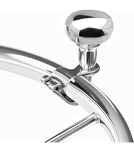 Osculati Volant A Polyuréthane Souple Blanc/inox 350 Mm OSC-45.135.03
