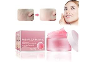 ‎MIIOTO Miioto Pore Primer Gel Creme, Face Makeup Primer Cream, Pore Shrink Cream, Pores Face Primer, Make-Up Basis Gel Cream Invisible Pore, Poren Verkleinern, Feuchtigkeit Spenden und Öl Kontrollieren, 30g