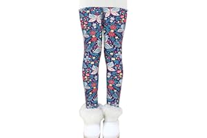 Ugitopi Leggings Forrados de Lana Invierno Niña Pantalones Grueso Fleece Lined Legging