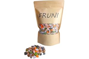FRUNI Fantasie Kakao Kieselsteine | Kakaozubereitung mit knusprigem Zuckerüberzug 500g