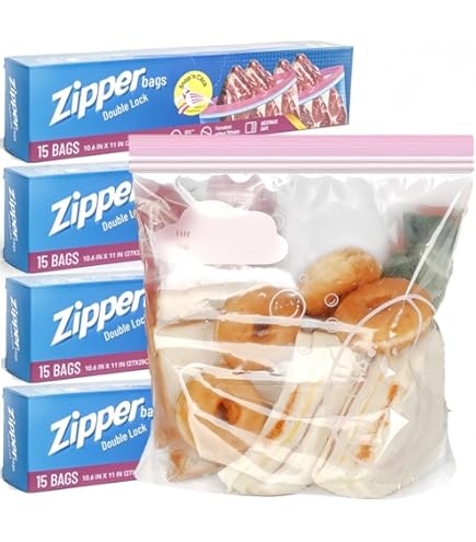 Di Piccola Dimensione Grip Seal Riutilizzabile Zip Sacchetto A - Foto 5