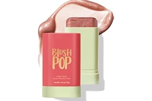 Face Highlighter, Greatlizard Cream Highlighter Stick for Face Eye Body,Velvet Mousse Texture, Wasserfester Glitter Luminisers-Stift, Body Face Illuminator Makeup Palette