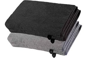 Tyrzol 4 Pack Microfibre Body Wash Mitts Reusable Flannel Face Cloth Makeup Remover Mitt Gloves for Sensitive Dry Oily Skin Wash Face Bathe Beauty Makeup Remover Flannel Soft Face Mitten