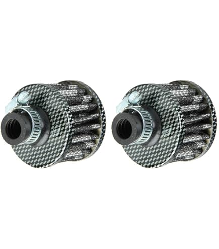Filtro De Aire Ventilación Motor Entrada Turbo Cárter Para Coche 12mm Sunnimix Filtro De Aire