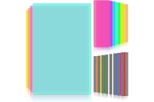 ZENDSTANDING 20PCS Dyslexia Overlays, Coloured Overlays for Dyslexia Reading Guided Strips Highlight Strips, ADHD& Dyslexia Reading Aids, Visual Stress Specialists for Children, Teacher, Reading Beginners