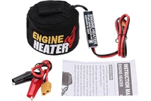 Xiangtat Sky RC Chauffage moteur nitro 12 V DC pour voiture hélicoptère nitro 19-26 RC conçu pour transférer la chaleur efficacement et efficacement