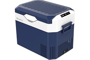 B BINGI BINGI Nevera Portátil Eléctrica 30L,Nevera y Congelador Compresor Portátil,Refrigerador de Coche 12V/24V,mini frigorífico CA 220v Para Hogar,Conducción,Camping,Viajes,Barco,-18ºC a +16ºC