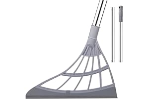 71NMLY Pluma mágica Multifuncional, Mango Largo de 48 Pulgadas, Escoba de Techo de Piso, descontaminación y eliminación de Vello, desechable,