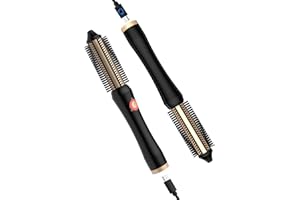 ‎OKWRAP Kabellos Hot Brush Rundbürste 38 mm, Kabellos Thermal Brush, Thermo Brush, 3 in 1 Stylingbürsten mit Lockenbürste, Hot brush, Hot Comb.Professional Kabellos Wärmebürste for Travel