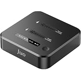 Juo JHD38 Dual M.2 NVMe SSD Offline Clone Docking Station 16TB Type-C 10Gbps USB 3.2 Klon Fonksiyonlu Disk İstasyonu
