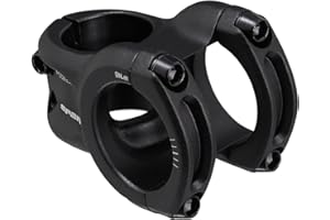 Spank Potence Spoon 350, 35mm Black, Attacco per Bicicletta Unisex-Adulto, Nero